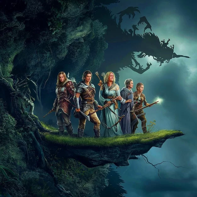 Team members from a tech company in high spirits after completing a fairy-tale inspired challenge, showing boosted morale.